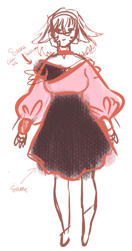 Model clothing design